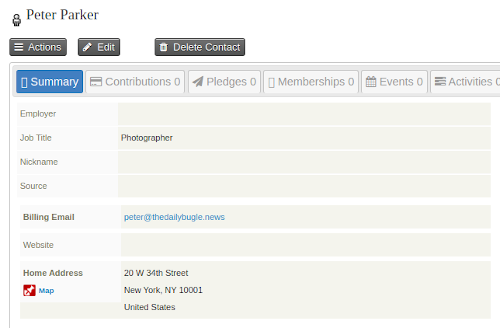 Interactive Maps with CiviCRM Addresses