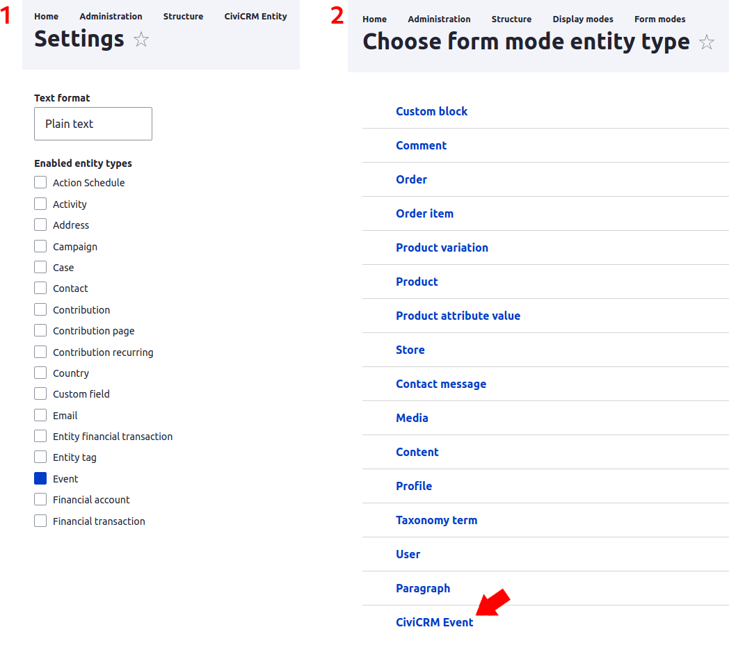 Customizing Event Pages with Media