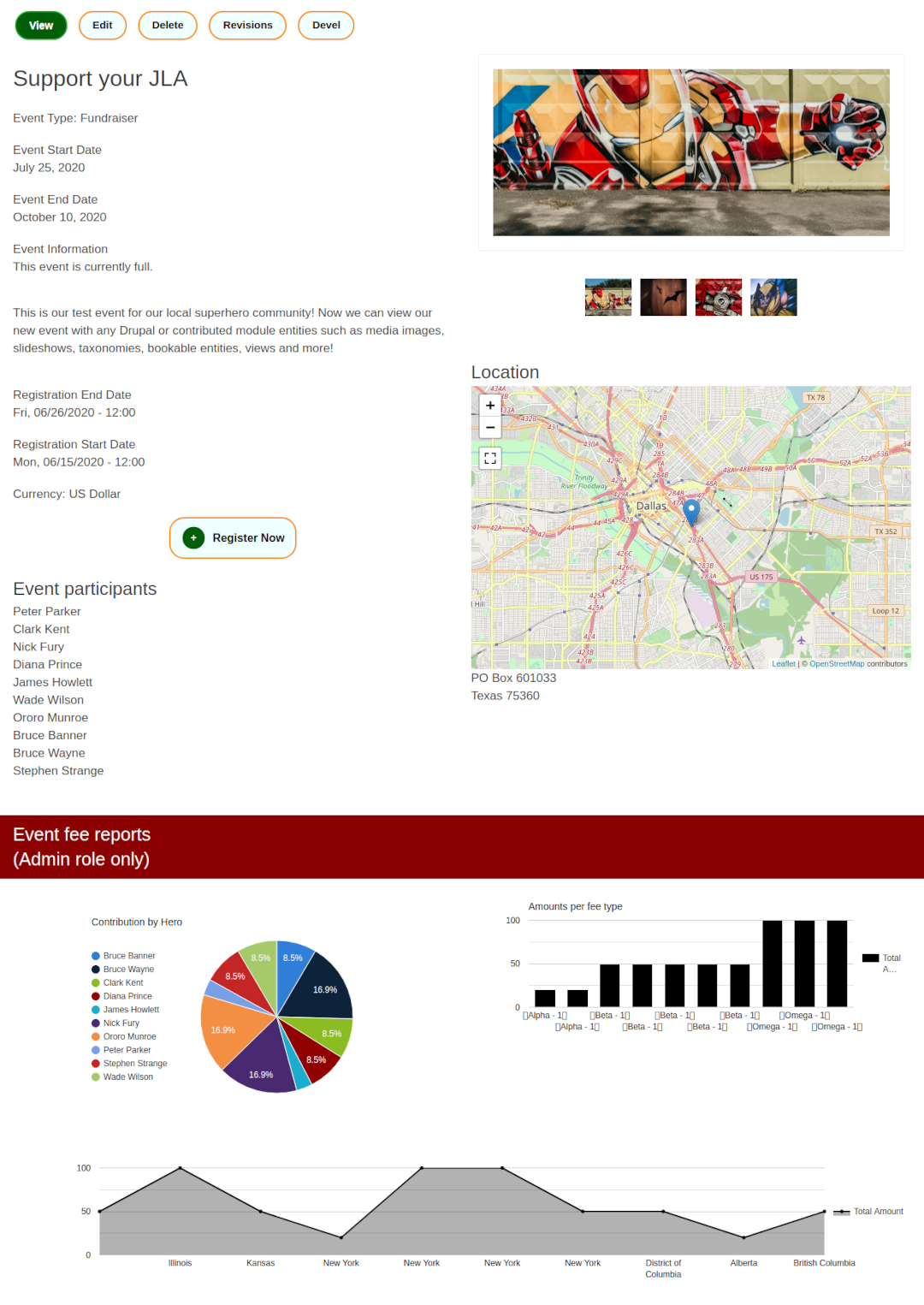 Using Layout Builder to Construct Awesome Event Pages