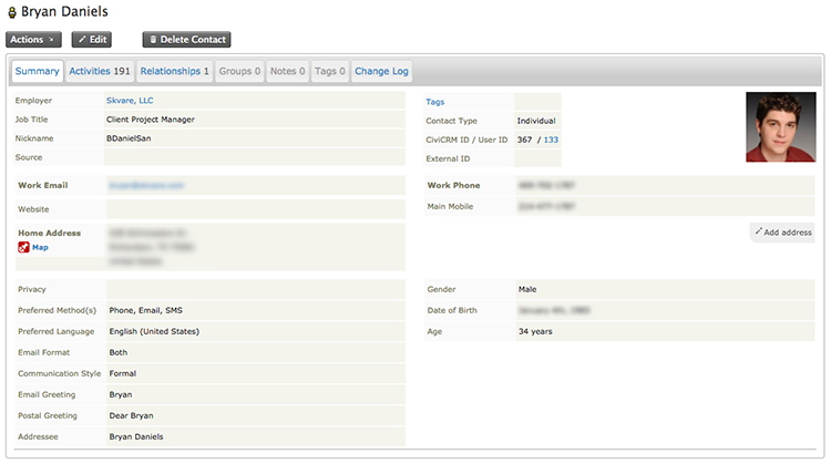 civicrm-contact-record-skvare