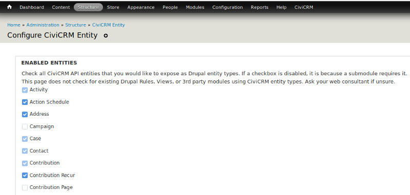 civicrm-entity-config-page