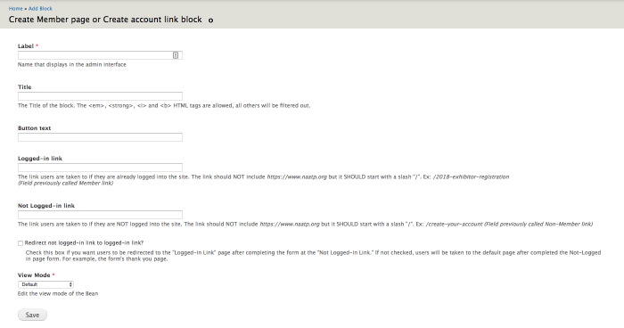 drupal-bean-blocks-redirect-buttons