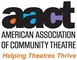 American Association of Community Theatre organization logo